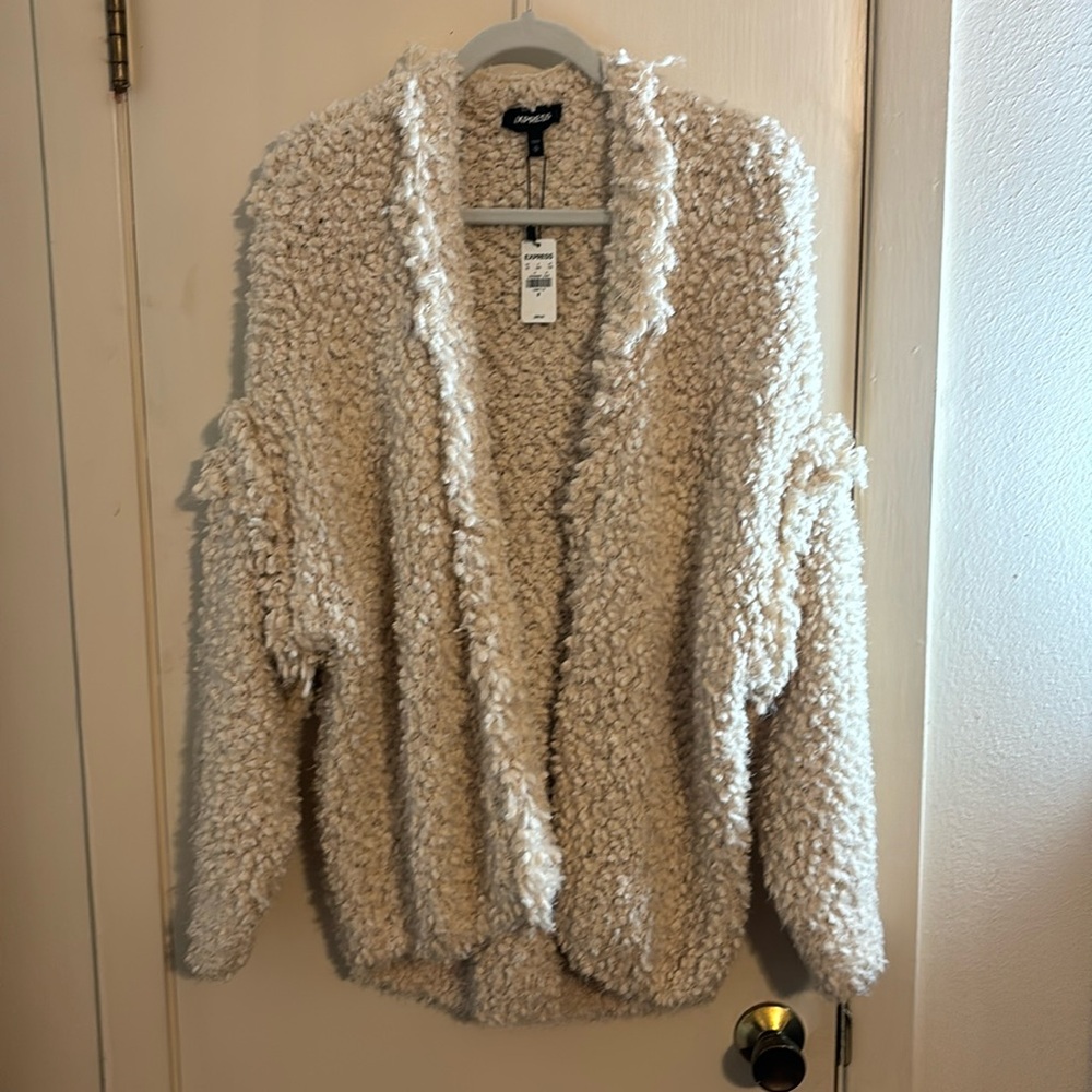 Express Coat size Medium New with tags